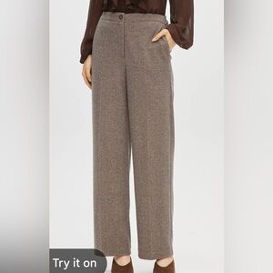 Hilary Radley Brown Heavy Weight Winter Dress Pants